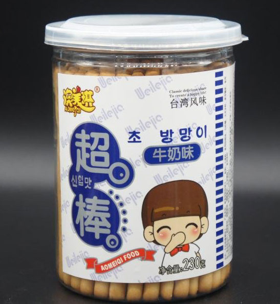 澳美琪超棒棒棒餅(牛奶味)