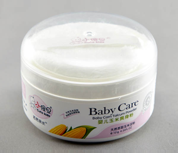小傻旦嬰兒玉米爽身粉121g
