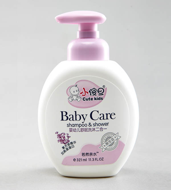 小傻旦嬰幼兒舒眠洗沐二合一321ml