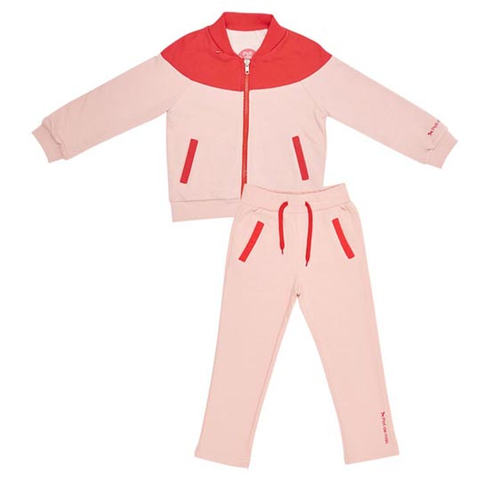 Potdemiel運動套裝粉色