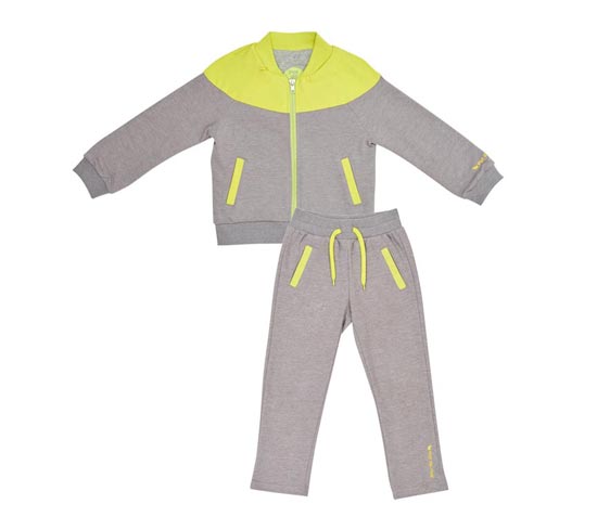 Potdemiel運(yùn)動(dòng)套裝酸橙色