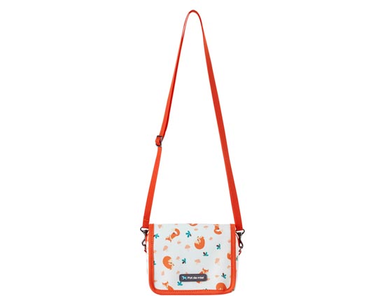 Potdemiel狐貍長(zhǎng)帶包橙色