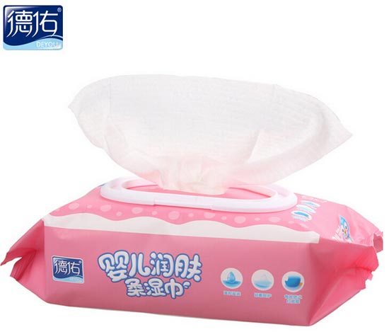 德佑嬰兒潤膚濕巾80抽
