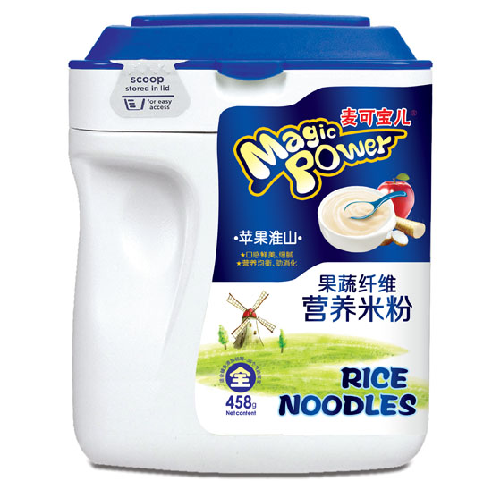 麥可寶兒蘋果淮山果蔬纖維營(yíng)養(yǎng)米粉
