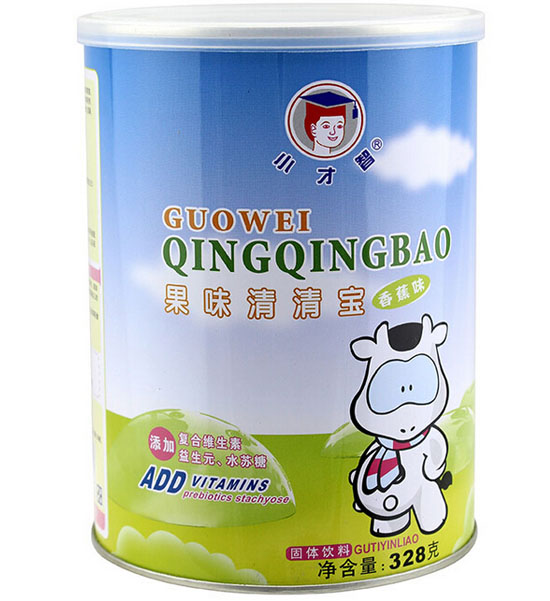 小才智果味清清寶香蕉味罐裝