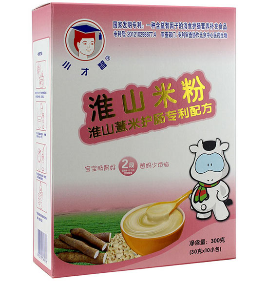 小才智淮山薏米護(hù)腸專利配方淮山米粉