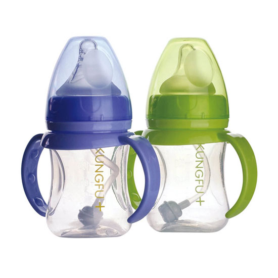 功夫?qū)氊怭P寬口自動小奶瓶