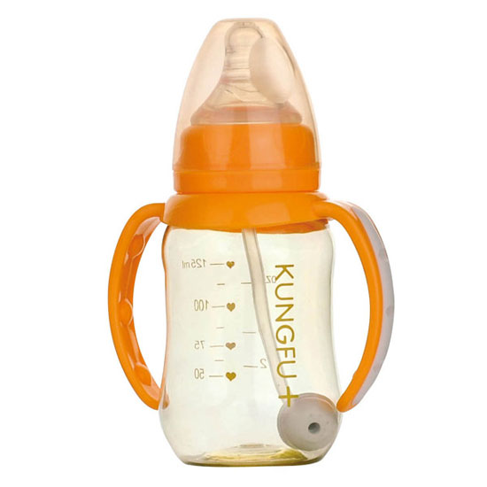 功夫寶貝PPSU弧形自動小奶瓶