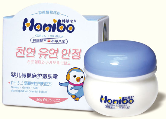 韓嬰寶嬰兒橄欖倍護(hù)嫩膚霜