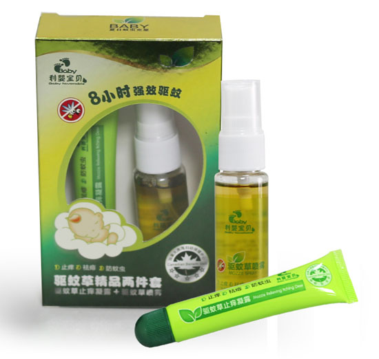 利嬰寶貝驅(qū)蚊草精品兩件套
