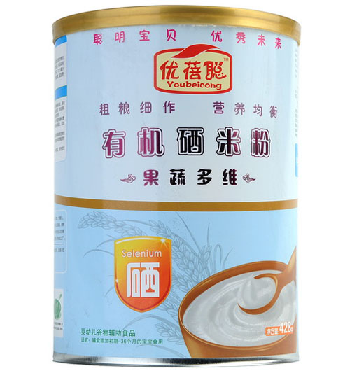 優(yōu)蓓聰有機(jī)硒米粉果蔬多維(鐵聽)