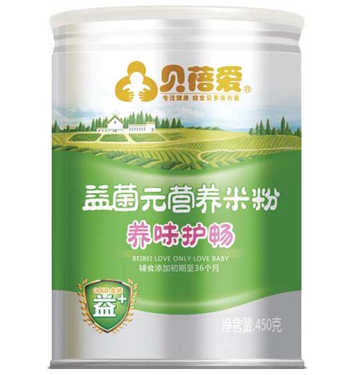 貝蓓愛(ài)益菌元養(yǎng)味護(hù)暢米粉