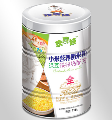 歡喜娃綠豆鐵鋅鈣配方小米營(yíng)養(yǎng)奶米粉