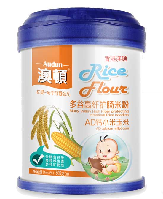 澳頓AD鈣小米玉米護(hù)暢米粉