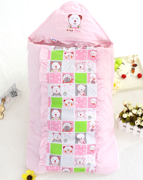 金色小魚(yú)純棉斜紋布多功能抱被