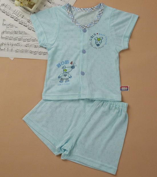 金色小魚(yú)竹纖維雙面素色皇冠熊圓領(lǐng)套