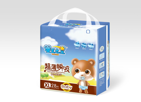 嬰王之星超薄瞬吸紙尿片XL