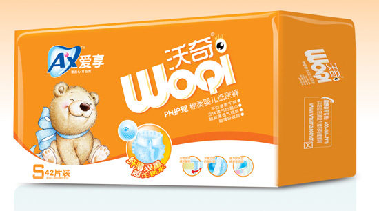 維媽媽復(fù)件沃奇紙尿褲S碼