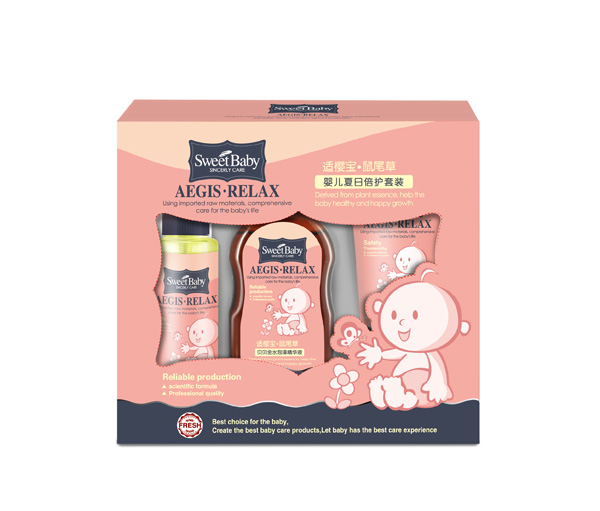 新適櫻寶鼠尾草嬰兒夏日倍護(hù)套裝