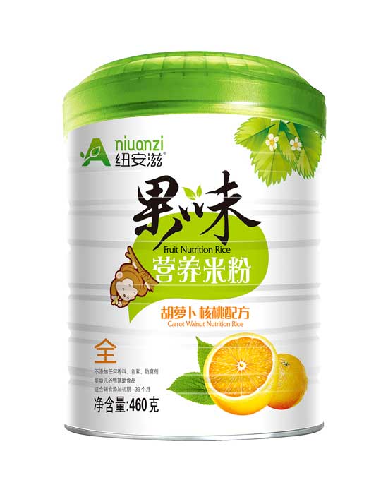 紐安滋胡蘿卜核桃配方果味營(yíng)養(yǎng)米粉