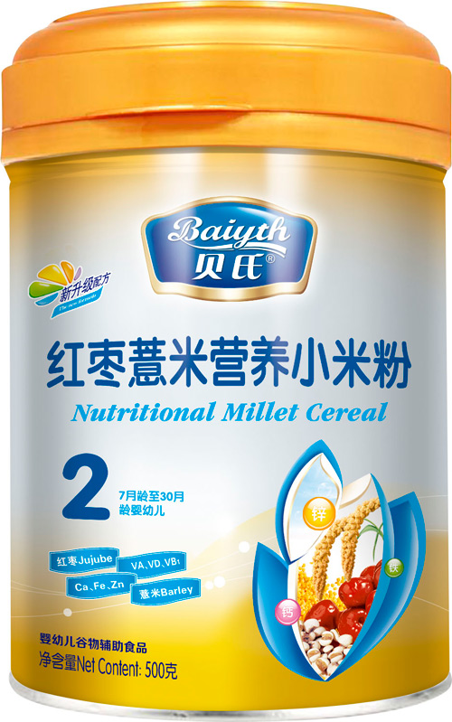 貝氏紅棗薏米營養(yǎng)小米粉408克2段