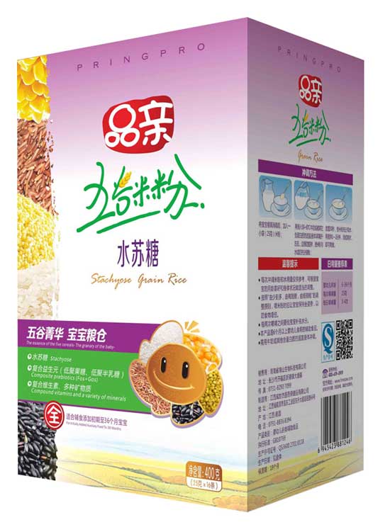 品親五谷水蘇糖營(yíng)養(yǎng)米粉