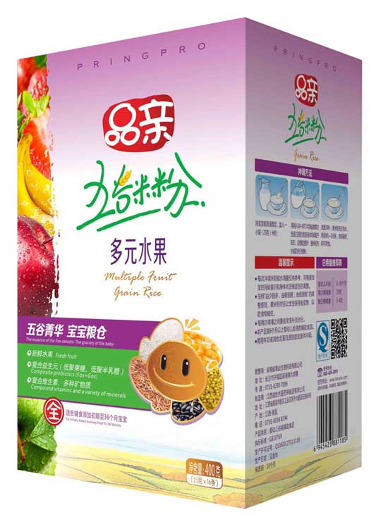 品親五谷多元水果營(yíng)養(yǎng)米粉