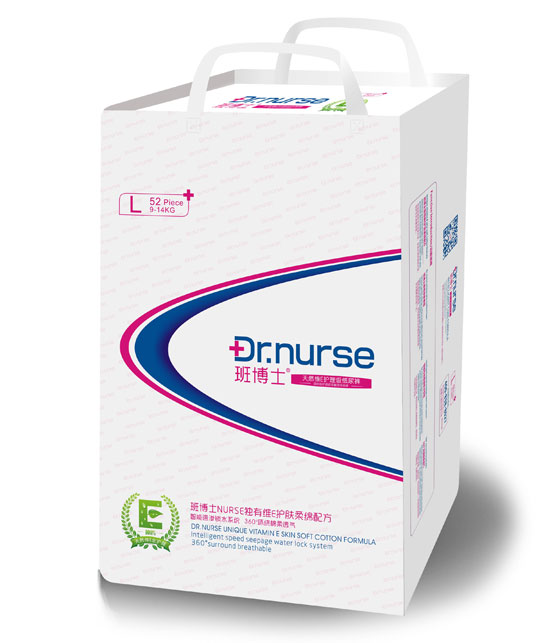 班博士天然維E護理級紙尿褲L碼52片大包