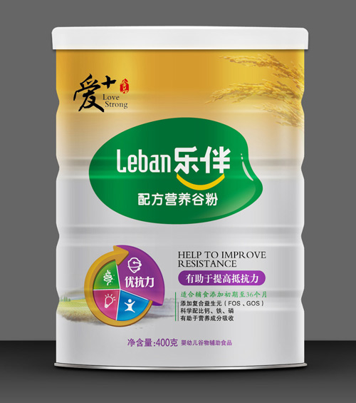 樂伴愛+優(yōu)抗力營養(yǎng)谷粉400克