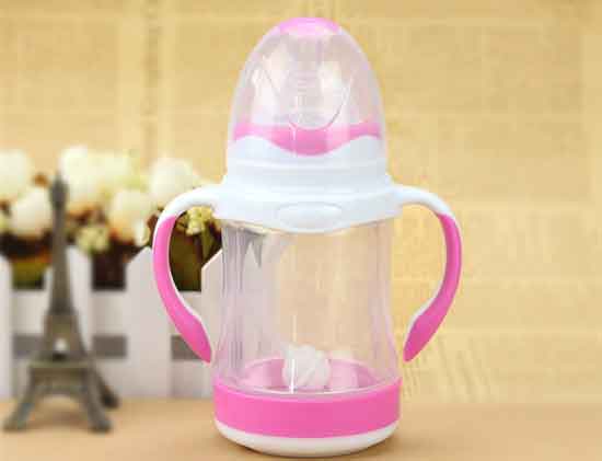 禾皋雙色包膠兩用防爆奶瓶150ml