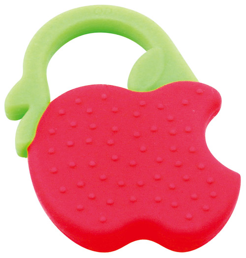 愛(ài)樂(lè)寶蘋果硅膠牙膠