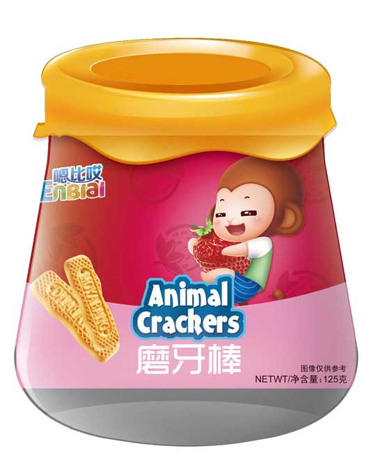 嗯比哎草莓味磨牙棒