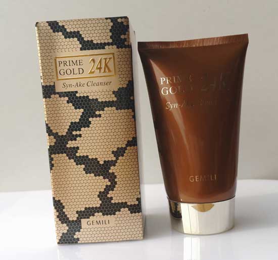 百膚可麗蜂王漿柔潤蜜洗顏正面