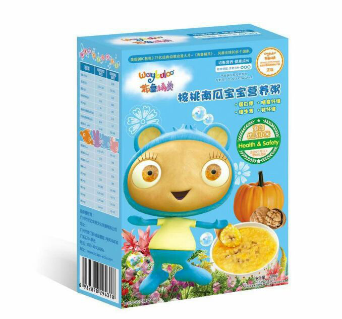 布魯精靈核桃南瓜寶寶營(yíng)養(yǎng)粥