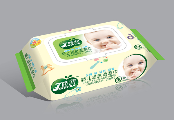 嬌潤嬰兒80片手口濕巾