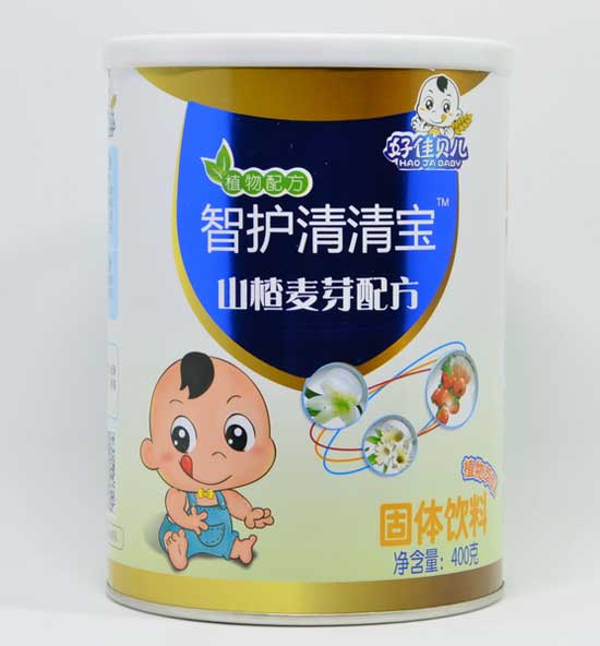 好佳貝兒山楂麥芽配方智護(hù)清清寶