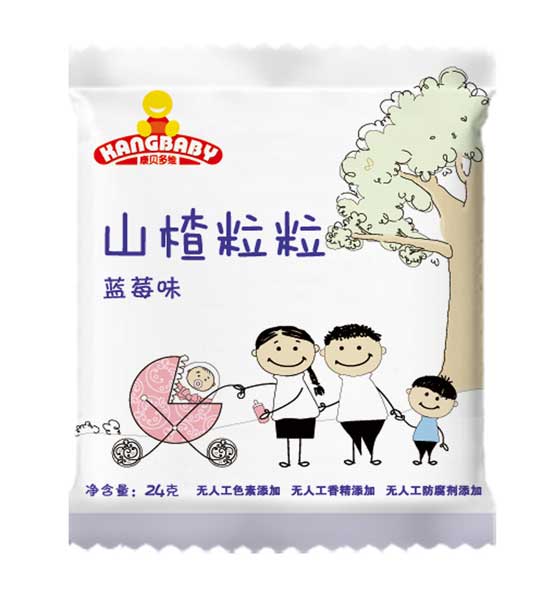 康貝多維藍(lán)莓味山楂粒粒