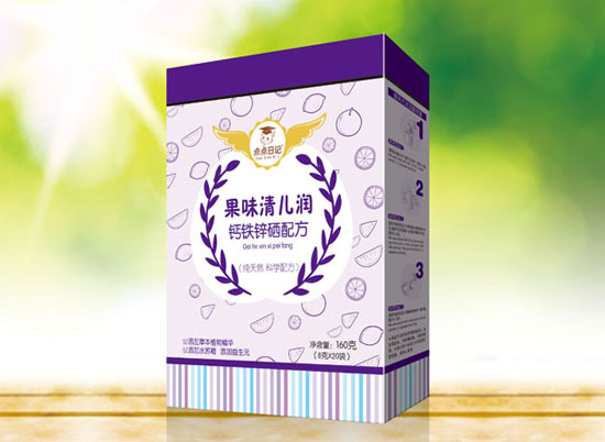 點(diǎn)點(diǎn)日記鈣鐵鋅硒果味清兒潤