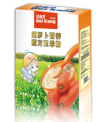 貝康靈胡蘿卜營養(yǎng)配方玉米粉(盒裝)