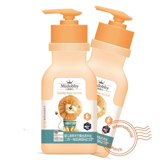 小獅多比嬰兒柔呵天蘭葵洗發(fā)沐浴二合一248ML