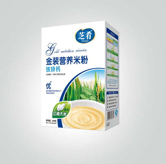 芝肴金裝營養(yǎng)米粉(鐵鋅鈣配方)