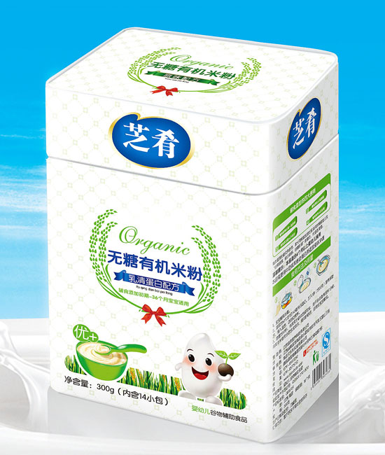 芝肴乳清蛋白配方無糖有機(jī)米粉