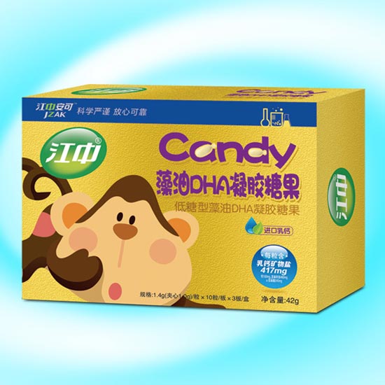 江中藻油DHA凝膠糖果