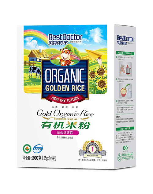 貝斯特爾貝斯特爾強(qiáng)化鈣鐵鋅1段有機(jī)米粉