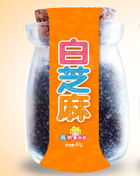 愛米小鎮(zhèn)白芝麻低鈉調味料