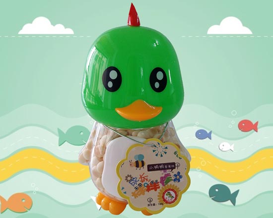 小鴨鴨香蕉味小蛋酥綠色