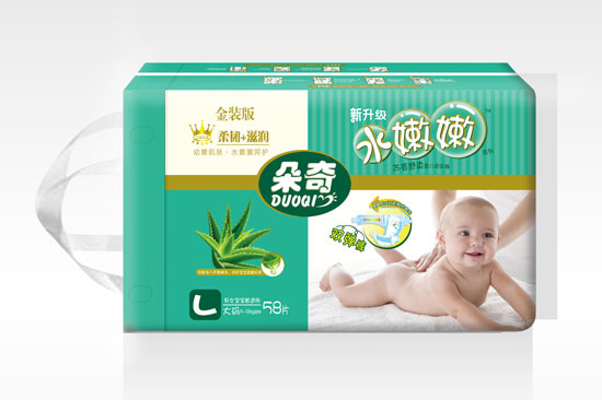 朵奇金裝水嫩嫩紙尿褲?rùn)M放-L