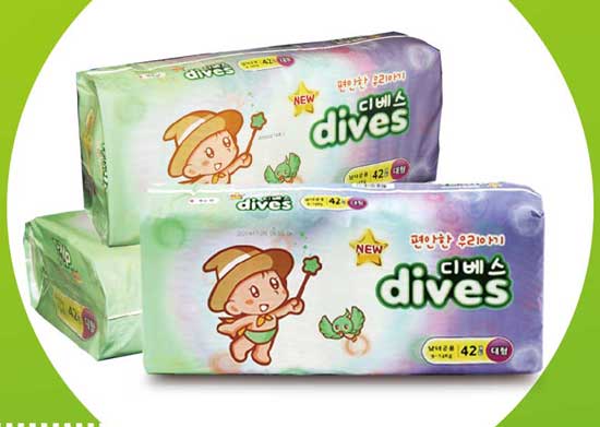 帝唯金裝嬰兒紙尿褲L號