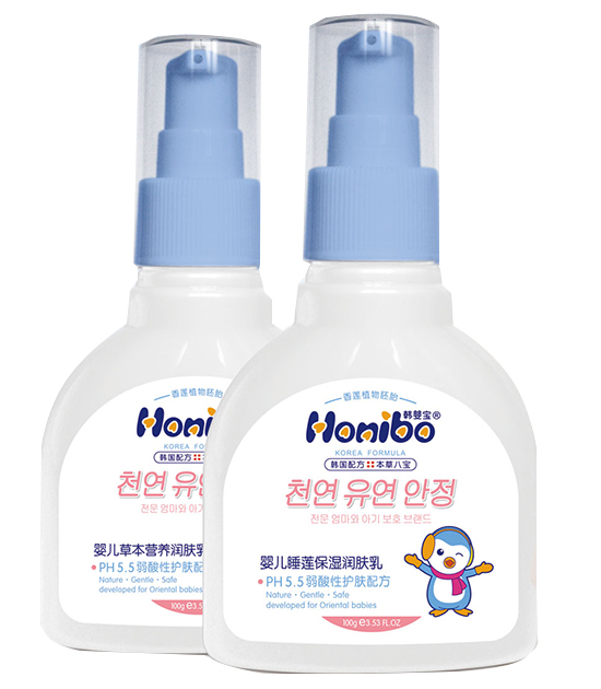 韓嬰寶嬰兒睡蓮保濕潤膚乳