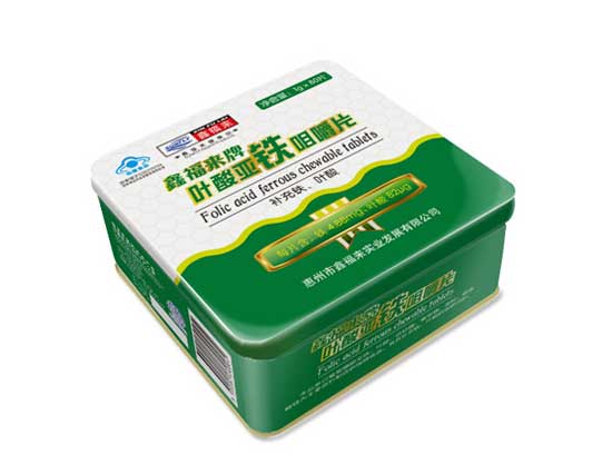 鑫福來(lái)牌葉酸亞鐵咀嚼片
